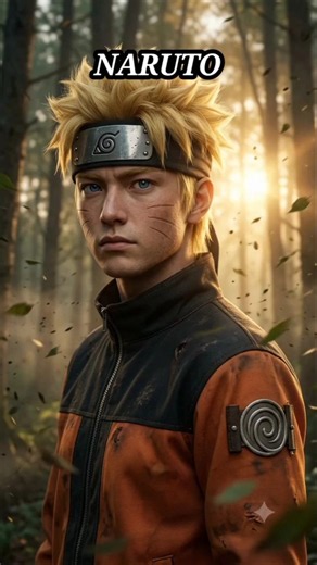 Anime Heroes Reimagined as Real Humans #anime #naruto