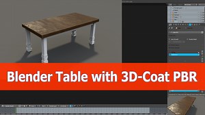 Blender model to 3D-Coat and back to Cycles render