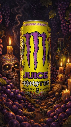 Supplement News & Product Reviews on Instagram: "WE GOT OUR HANDS ON BREW 👀🍇 Monster Energy Voodoo Grape is officially in the building — cracked it, crushed it, Nick approved. Loud grape, smooth finish, zero hesitation. This one’s dangerous in the best way. Now let’s talk flavor (the real breakdown): Voodoo Grape leans into a candy-style purple grape, not artificial cough syrup vibes. Think classic grape candy + light citrus brightness up front, followed by Monster’s signature sweet-tart backb