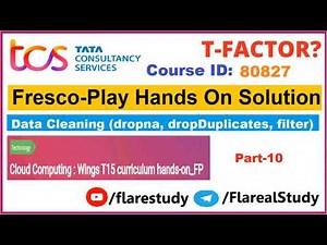 Wings 1 T15 Wings Data Cleaning important methods 80827 | part 10 | TCS wings | frescoplay #wings