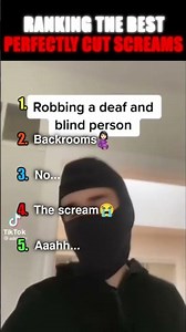 Ranking The Best Perfectly Cut Screams 😂