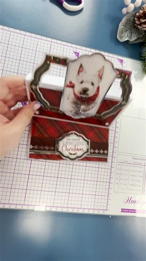 6.9K views · 100 reactions | Make a card with our Christmas Is Coming! Topper Set from our Blockbuster 2024!  ❄️ #craftingeek #crafts #craftingideas #crafthack #craftyhacks #crafting #crafthacks #foryou #fyp #craftingreel #cardcreation #cardmaking | Hunkydory Crafts | Facebook