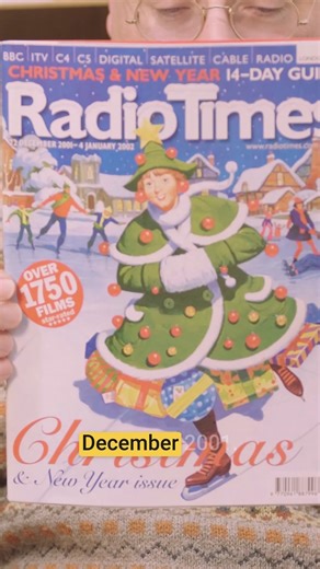 Our brand editor Shem Law reminisces about his first ever Radio Times Christmas issue – back in 2001.🎄 We're delving into the festively-dressed Radio Times archive with a look at our favourite Christmas issues from years gone by, with insights from our very own Shem Law and Jamie Windust. Subscribe to the Radio Times app to watch Jamie and Shem's full chats – including some juicy details on how the legendary Radio Times Christmas issue comes to life. | Radio Times
