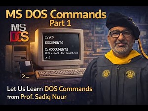 MS DOS Commands Part 1