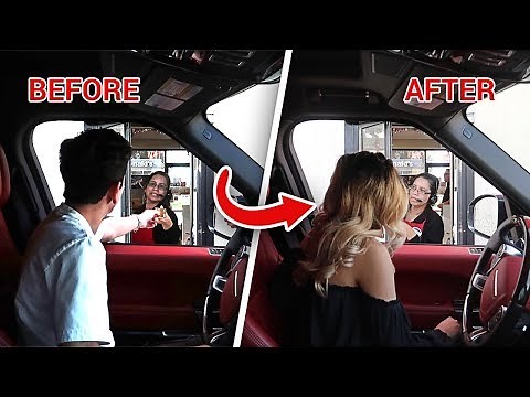 DRIVE THRU PERSON SWAP PRANK! **crazy freakout** | FaZe Rug