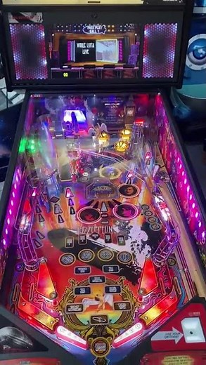 LED ZEPPELIN Whole Lotta Love Premium Pinball Machine!