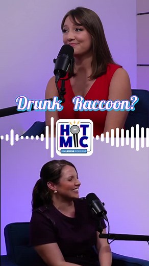 PREVIEW: On the new LEX 18 podcast, "Hot Mic," hosts Evelyn Schultz and Megan Mannering chat about a viral video that showed a drunk raccoon being saved by a compassionate nurse after the animal ingesting fermented peaches from a dumpster near a distillery. Watch full episodes of Hot Mic every Monday on LEX 18's YouTube or listen along on Spotify, Apple Podcasts, and Amazon Play. #raccoon #drunk #saved #Kentucky | LEX 18
