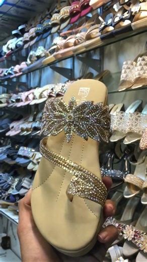 😍Unique handmade partyware beautiful slipper 👠design