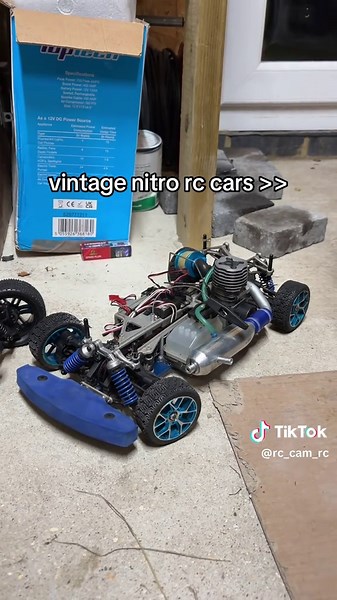 Thunder Tiger TS4N: A Vintage Nitro RC Car Classic