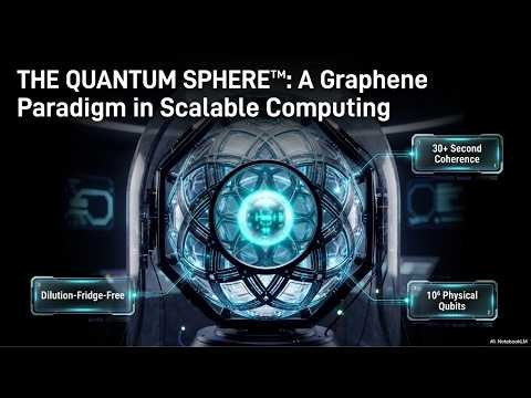 The Quantum Sphere™: The Future of Scalable Graphene Computing #QuantumComputing