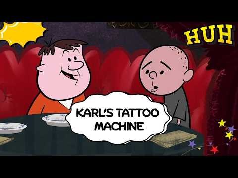 “Press Print For a Tattoo” – Karl’s Weird Idea | Ricky Gervais Show