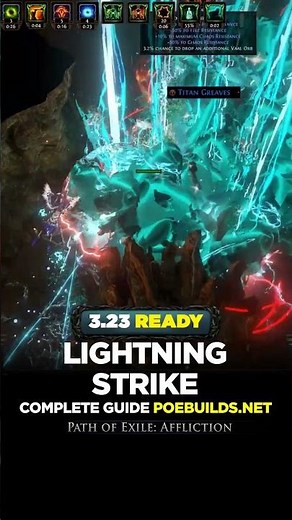 [POE 3.23] LIGHTNING STRIKE BUILD - Poe Builds #shorts #pathofexile #poebuilds #poe