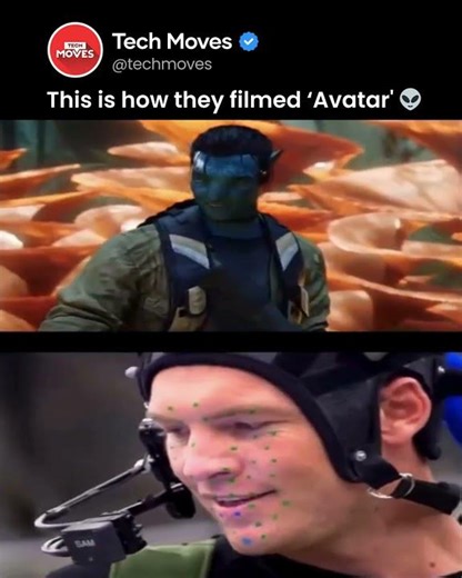 Avatar where motion capture, virtual cameras, and pure tech magic built an entire world. 🎬✨