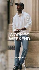 Versatile fits and performance fabrics that move with you, wherever the week takes you. | Express