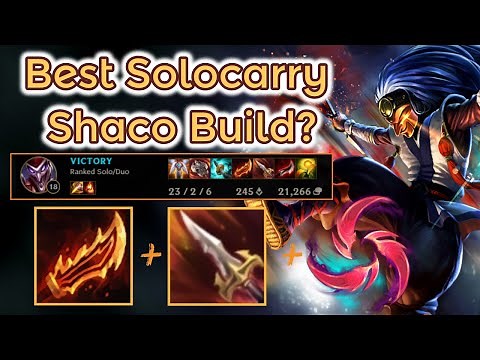 The Best 1v9 Shaco Build? [League of Legends] Full Gameplay - Infernal Shaco