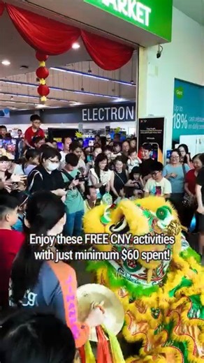 HUAT are you waiting for! 🏮🧧Enjoy these activities when you head down to Giant this CNY period. More details on giant.sg/huat-with-giant 📍Giant Tampines Hypermarket, IMM, Northshore Plaza #GiantSingapore #Cny2026 | Giant Singapore