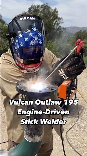 Vulcan Outlaw 195 Engine-Driven Stick Welder | Harbor Freight