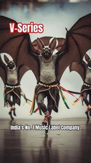 Dancing Vampire Bat in Bollywood Costumes | V-Series Dance Shorts 🦇💃✨