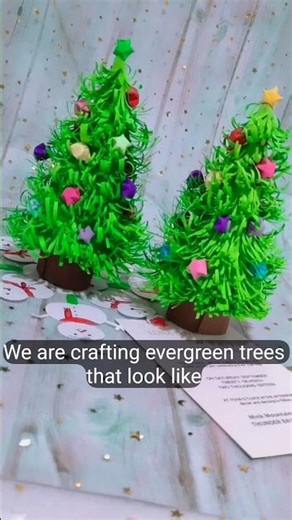 DIY Mini Christmas Trees 🎄✨ Easy, Cute & Perfect Holiday Craft!