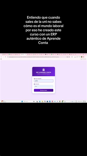 Curso auxiliar contable con ERP real — Aprende Conta