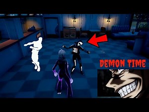 Going Demon Time Everytime I See A Rare Emote With *NEW* Abyss Skin in Fortnite