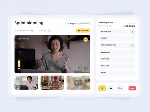 Video Conference Management Web Platform