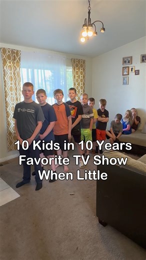 The kids shared their favorite TV shows from when they were little, and the nostalgia hit hard. It’s amazing how each show brings back a different memory or stage of life. We laughed, sang old theme songs, and maybe even teared up a little. Childhood favorites never really fade away. #10kidsin10years #favoritetvshow #familyfun #kidmemories #largefamilylife #makingmemories #familytime #nostalgia #happykids #throwbackfun | 10kidsin10years
