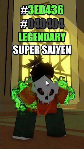 ACTUAL GOOD GREEN COLOR CODES! #heroesbattlegrounds #roblox #tsb #saitamabattlegrounds