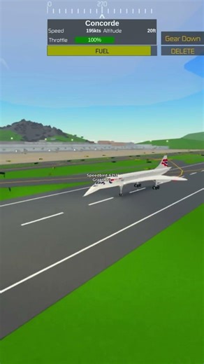 British Airways Concorde taking off at Tokyo International