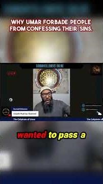 The Shocking Reason Caliph Umar Forbade People From Confessing Their Worst Sins!