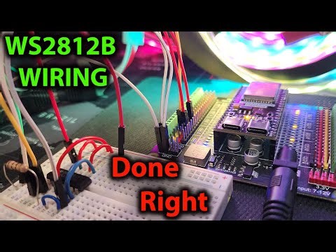 How to Connect WS2812B LED Strips to a Freenove Board Step by Step Wiring Tutorial