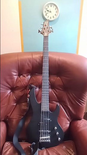 Getting ready to Jam with my ESP LTD B-15 5 String Bass it's an awesome Bass guitar