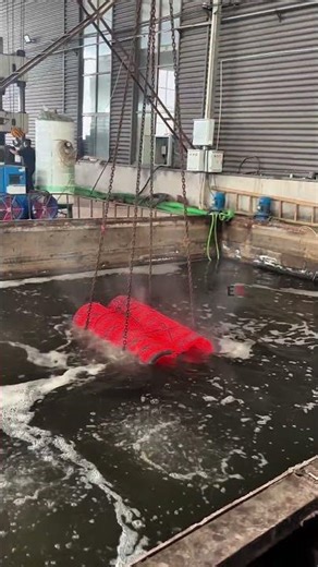 Molten Metal Quenching: The Intense Heat Treatment Process in Action #supercriticaldrying