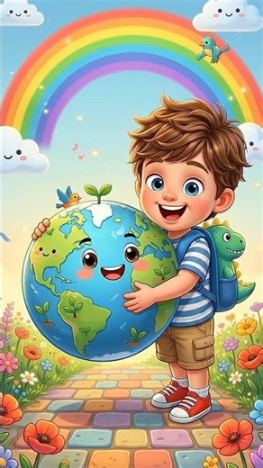 Save Earth Song 🌱 Clean & Green Kids | Fun Nursery Rhyme