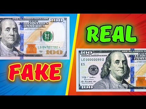 How to Spot a Fake $100 Bill