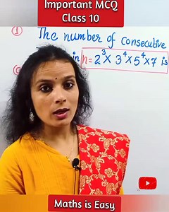 Important mcq class 10 Maths chapter 1 Number System/ Important MCQ CBSE class 10th For complete video visit My YouTube channel Maths is easy | Maths is easy