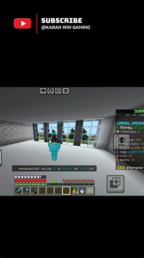 "Minecraft Modern Mansion: Dreams to Reality! 🏠🔥""#Minecraft#shots#Karan win gaming