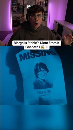 Was Marge SECRETLY Richie Tozier’s Mom?! (IT Chapter One Theory) #welcometoderry #pennywise