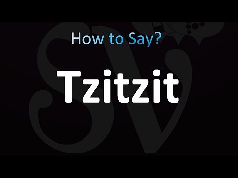 How to Pronounce Tzitzit (correctly!)