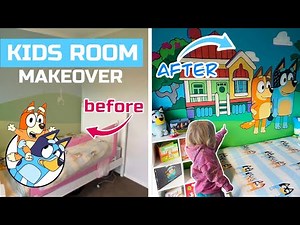 Ultimate Kids Bedroom Makeover: Mural Painting tutorial for parents [Interior Design]