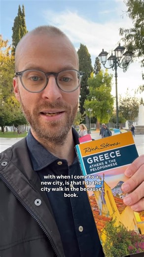 Rick Steves' Europe on Instagram: "Starting your trip with a self-guided “city walk” is a great way to orient yourself in a new location. Rick Steves’ Europe guide and researcher Pål Johansen (@norwaywithpal) started his trip in Athens with the “Athens City Walk,” found in the Greece: Athens & the Peloponnese guidebook. Prefer audio? Our free Audio Europe app has 60 self-guided walks and museum tours, covering Europe’s most fascinating destinations, from Athens to London and Sevilla to Salzburg.