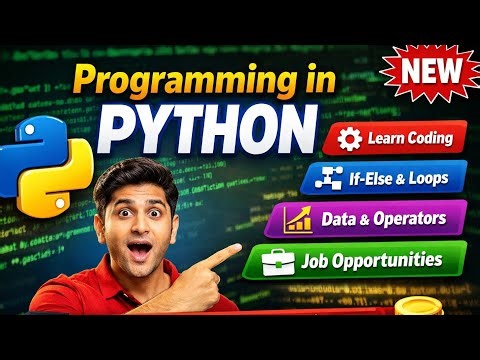 Python Programming Full Course | Beginner to Pro | Elective Module 1 Complete Guide