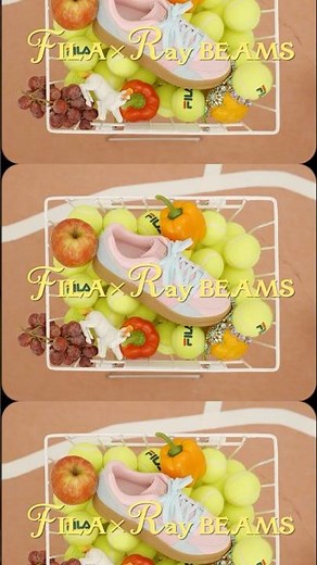 Ray BEAMS 40th SPECIAL〈FILA × Ray BEAMS〉『40-♡Collection』#beams #ビームス