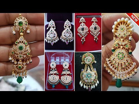 Earrings #05 - New Rajputi Earrings Design | New Traditional Earring | Gold Earrings Design |