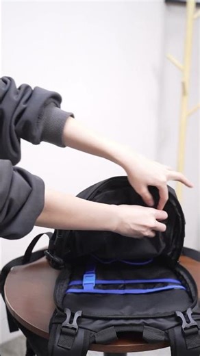 TIGERNU Cycling Backpack: Expandable capacity for a full-face helmet, one-stop solution for cycling.