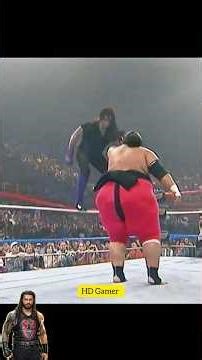 The Undertaker vs. Yokozuna: The Ultimate Rivalry! 🔥 #shortsfeed #viral #shorts