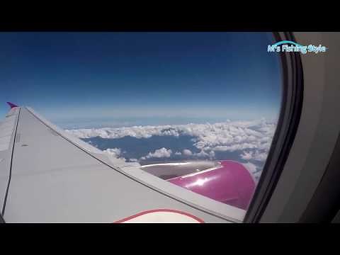 時速700km？の飛行機がすれ違う瞬間！Two airplanes passing each other! 着陸30分前の出来事＠Peach機 関西(KIX) → 高雄(KHH)