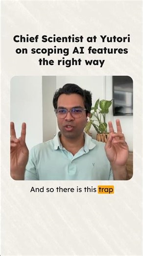 Scoping AI features the right way #shorts #productmanagement #ai