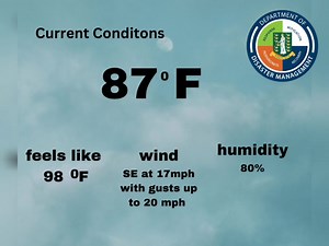 Midday Weather Update | BVI DDM | Facebook