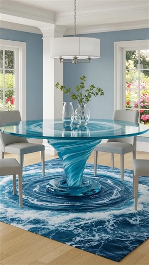 Water Vortex Coffee Tables | Style Arts Decor